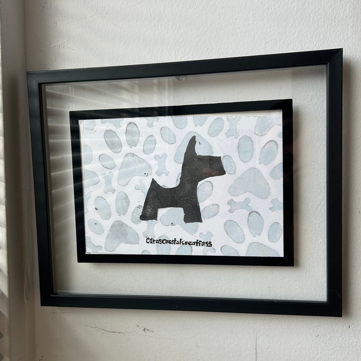 Framed Dog Print